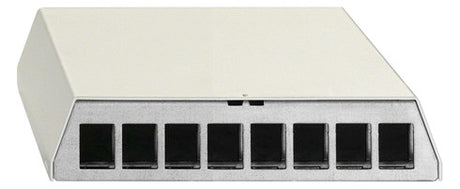 RUTENBECK Patchpanel AP 8Ports Cat6 PP-UM A-8 Ap rw Schirm RAL9010