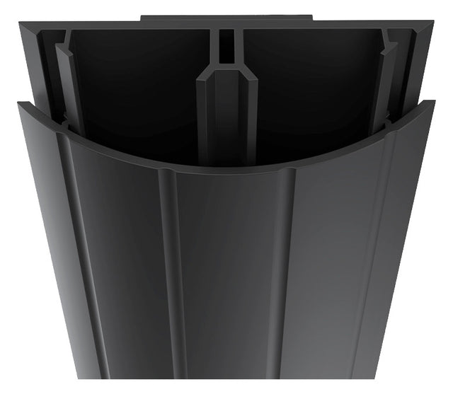 GGK Aufbodenkanal Kst sw 50x12x1000mm ABK 12x50-TV RAL9005