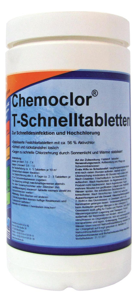 SANIT-Chemochlor-T Nr. 3104 1 Kg Dose (Schnelltabletten)