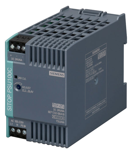 SIEMENS Gleichstromversorgung REG 96W 4A SITOP 6EP1332-5BA10 22,2-26,4V IP20