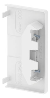 BETTERMANN Endstück GEB-K 130x70mm Kst GKH-E70130RW li/re rws RAL9010 hfr