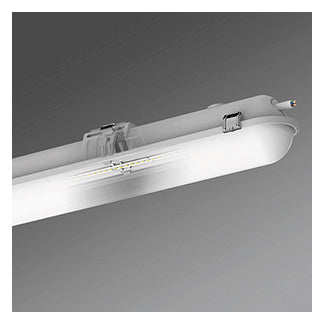 REGIOLUX LED-Wannenleuchte 31W 4000K gr parsa-PSO/1200 4500 840 ET 4477lm Konv