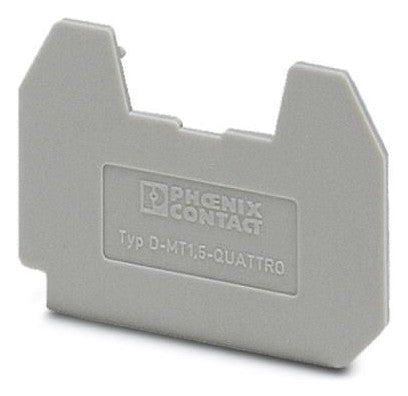 PHOENIX Abschlussplatte gr D-MT 1,5-QUATTRO
