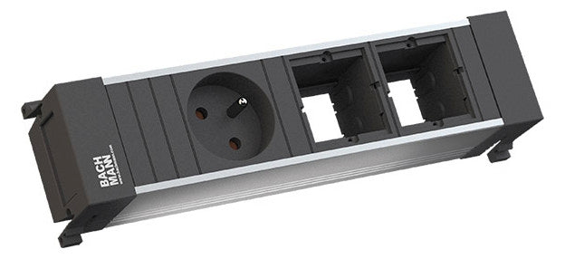 BACHMANN Steckdose 3f sw mt Einb Schutzk 916.003 IP20