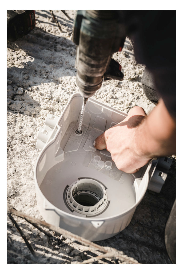SPELSBERG Verbindungsdose Beton Kst IP30 IBTronic XL Drillbox Ger/VerbDose/kast