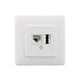 RUTENBECK Kombidose Cat3 RJ12/TAE rws IAE/UAE 8(6)-TAE 6 F+N Up rw Kanaleinb