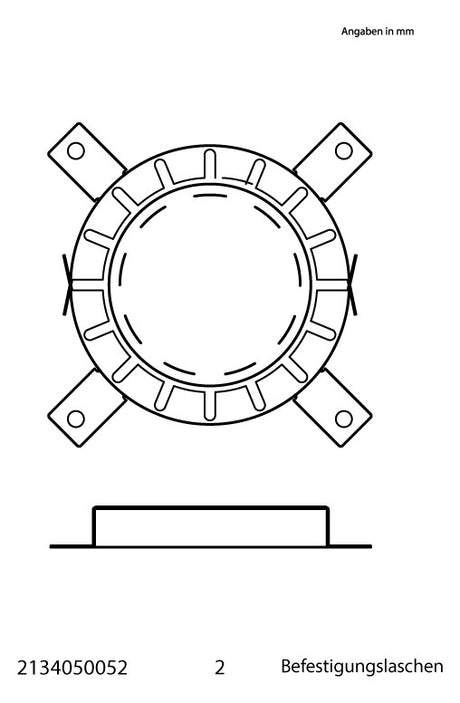 WALRAVEN Brandschutzmanschette Pacifyre AWM III für brennbares Rohr 50 mm