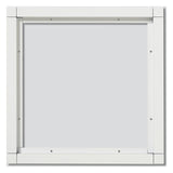 SIEDLE Rahmen-Türstation 4f UP ws alu KR 611-2/2-0 W 231x231x15mm