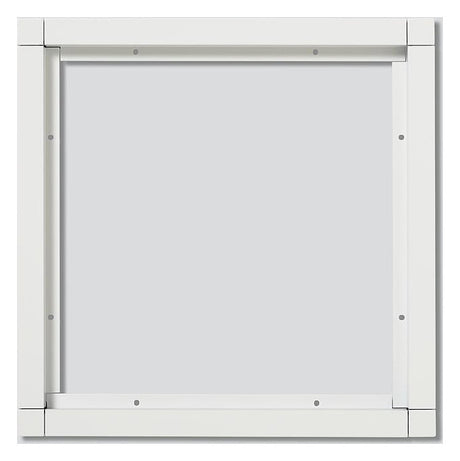 SIEDLE Rahmen-Türstation 4f UP ws alu KR 611-2/2-0 W 231x231x15mm