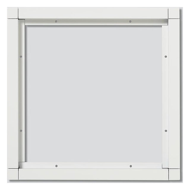 SIEDLE Rahmen-Türstation 4f UP ws alu KR 611-2/2-0 W 231x231x15mm