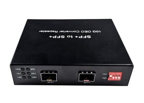 10 Gigabit Medienkonverter SFP+ auf SFP+