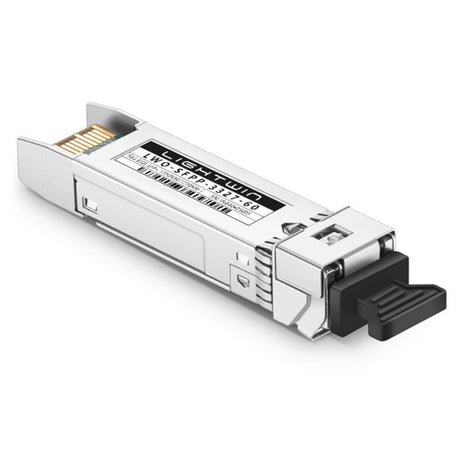 10 Gbit SFP+ BiDi, 1330nmTX/1270nmRX, 60km, DDM, LC-Simplex, Singlemode
