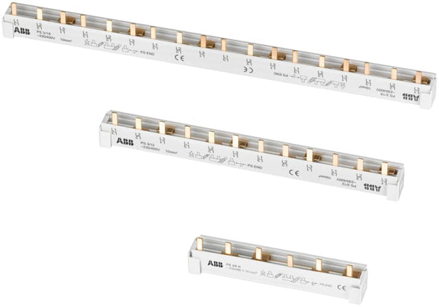 Phasenschiene 4ph 17,6mm                          1020mm 10qmm 63A Stift