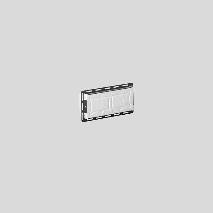 BEGA Einbaurahmen graphit Alu L155mm 10024 H35mm