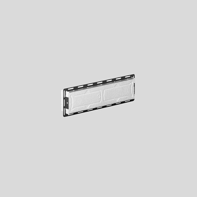 BEGA Einbaurahmen graphit Alu L245mm 10025 H35mm