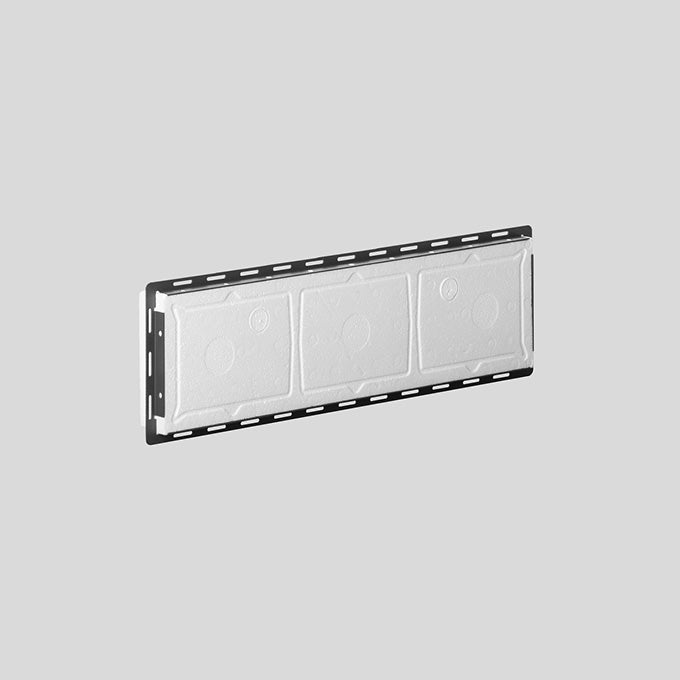 BEGA Einbaurahmen graphit alu 10037