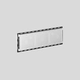 BEGA Einbaurahmen graphit alu 10037