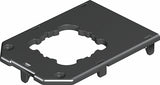 BETTERMANN Abdeckplatte PA 104mm 11fÖffn GB23 P2 sw