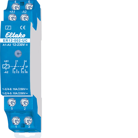 Installationsrelais 1TE                           elektr REG 2W 12-230V/UC