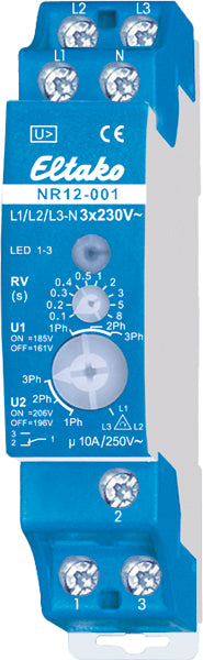 Phasenwächter                                     AC 230V min.Rück=0,1s