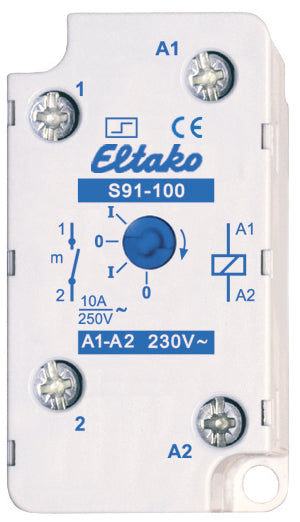 Stromstoßschalter 12VAC                           10A 250V AP T32mm