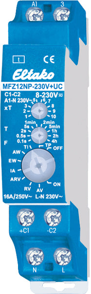 Zeitrelais REG 250VAC                             1S analogMF
