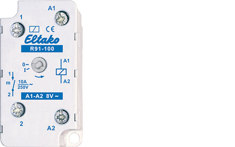 Installationsrelais 1,4TE                         elektr AP 1S 8V/AC 10A