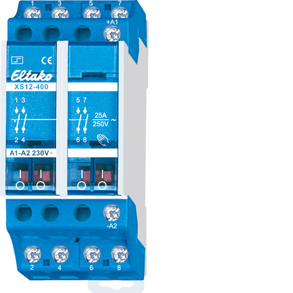 Stromstoßschalter 230VAC                          2TE 25A 250V REG T55mm