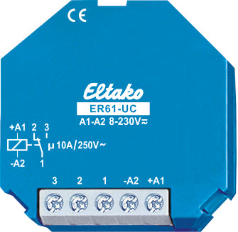 Installationsrelais                               elektr UP 1W 12-230V/UC