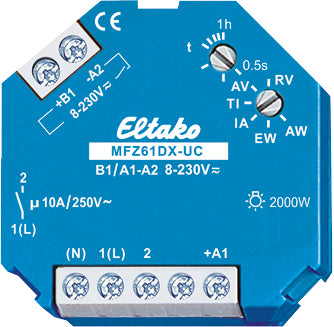 Zeitrelais 8-253V/AC                              0.5s-1h ansprVerz