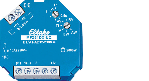 Zeitrelais 8-253V/AC                              0.5s-1h ansprVerz