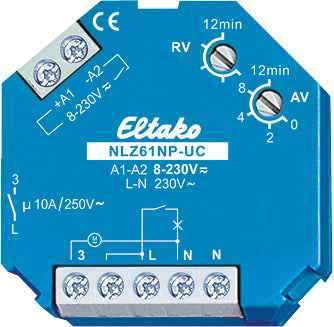 Zeitrelais 8-230V/AC                              0s-12m ansprVerz
