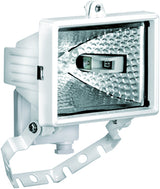 ESYLUX Anbaustrahler 150W HV ws R7s ws HAST 150 weiß mt RF:hglz Alu IP44