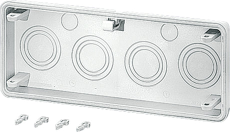 HENSEL Einführungsflansch Kst 300x100mm Mi FM 50 Kabelverschr unbeh Vorpräg