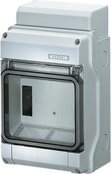 HENSEL Automatengehäuse AP 1x6TE Kst KV 1506 IP54 146x238x111mm ET93mm