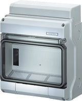 HENSEL Automatengehäuse AP 1x9TE Kst KV 1509 IP54 200x238x111mm ET93mm