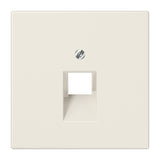 JUNG Zentralplatte UAE/IAE 1f ws LS 969-1 UA Schraubbef