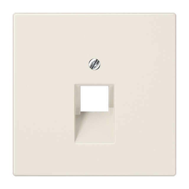 JUNG Zentralplatte UAE/IAE 1f ws LS 969-1 UA Schraubbef