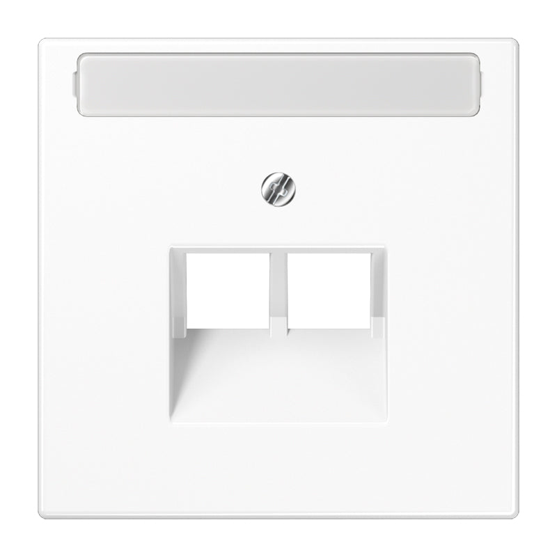 JUNG Zentralplatte UAE/IAE 2f aws LS 969-2 NAUA WW Schraubbef
