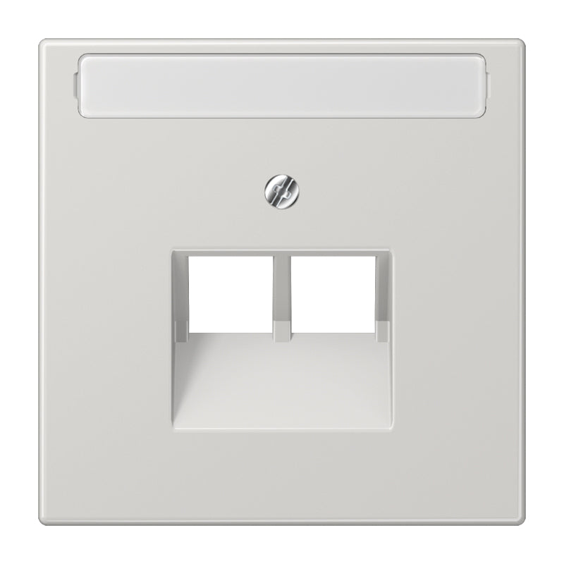 JUNG Zentralplatte UAE/IAE 2f lgr LS 969-2 NAUA LG Schraubbef