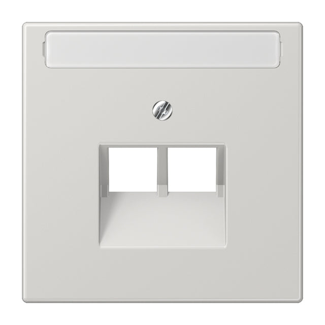 JUNG Zentralplatte UAE/IAE 2f lgr LS 969-2 NAUA LG Schraubbef