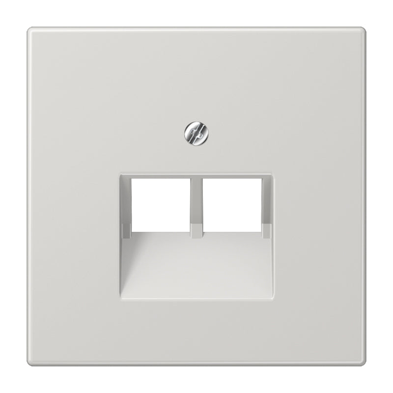 JUNG Zentralplatte UAE/IAE 2f lgr LS 969-2 UA LG Schraubbef