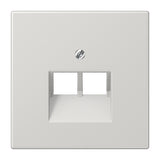 JUNG Zentralplatte UAE/IAE 2f lgr LS 969-2 UA LG Schraubbef