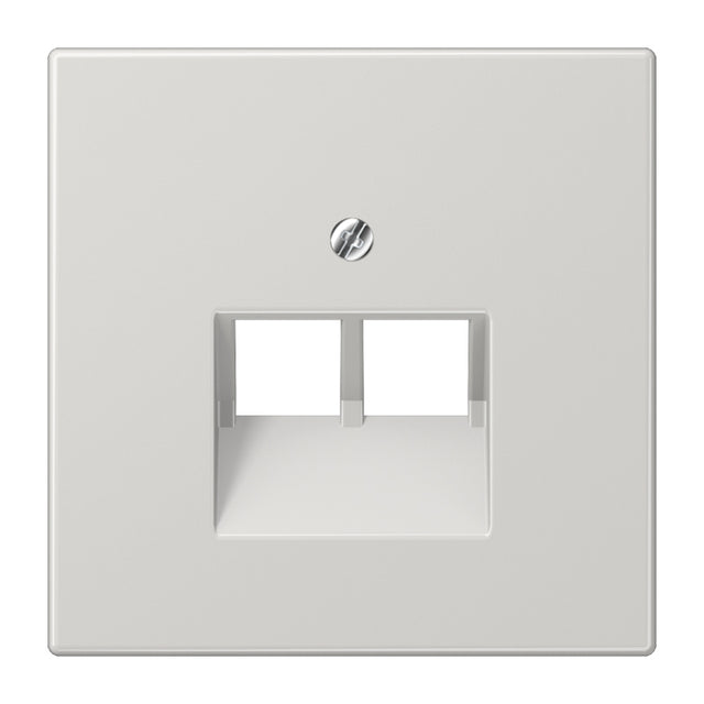JUNG Zentralplatte UAE/IAE 2f lgr LS 969-2 UA LG Schraubbef