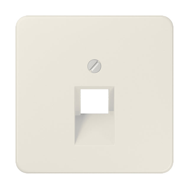 JUNG Zentralplatte UAE/IAE 1f ws CD 569-1 UA Schraubbef