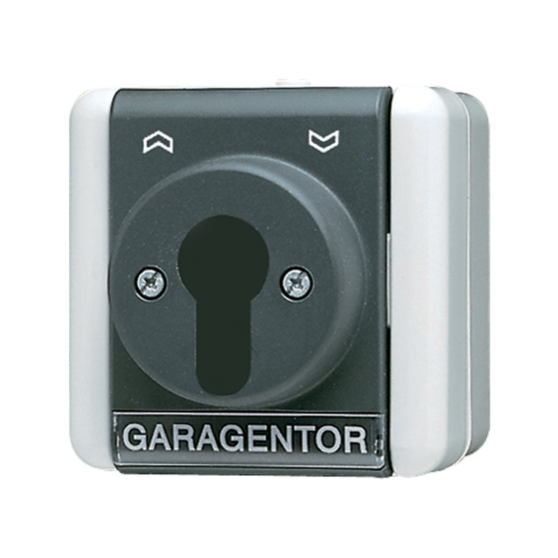 JUNG Schlüsselschalter gr glz AP IP44 WG 800 806.18 W