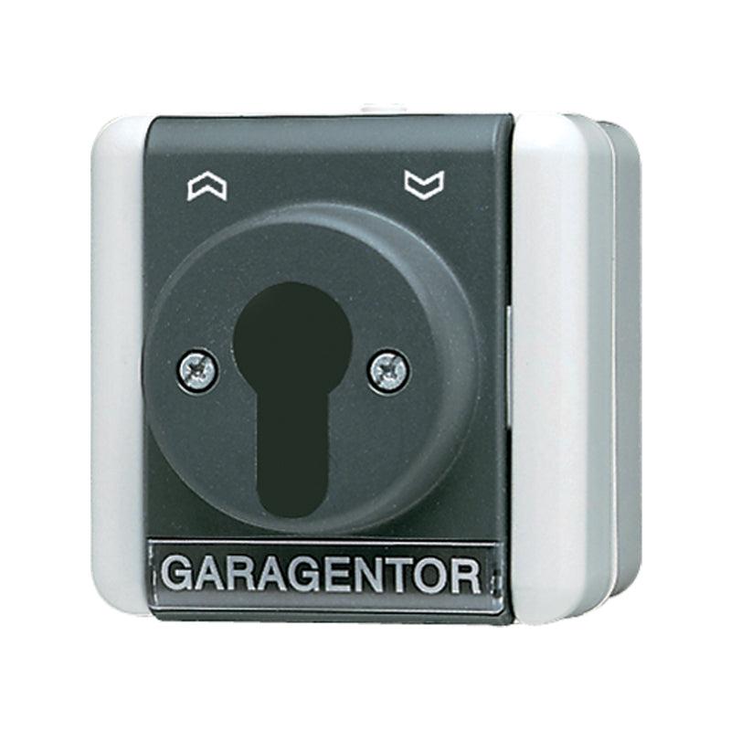 JUNG Jalousietaster -Einsatz gr glz IP44 WG 800 834.18 W Schlüssel BSF 1p