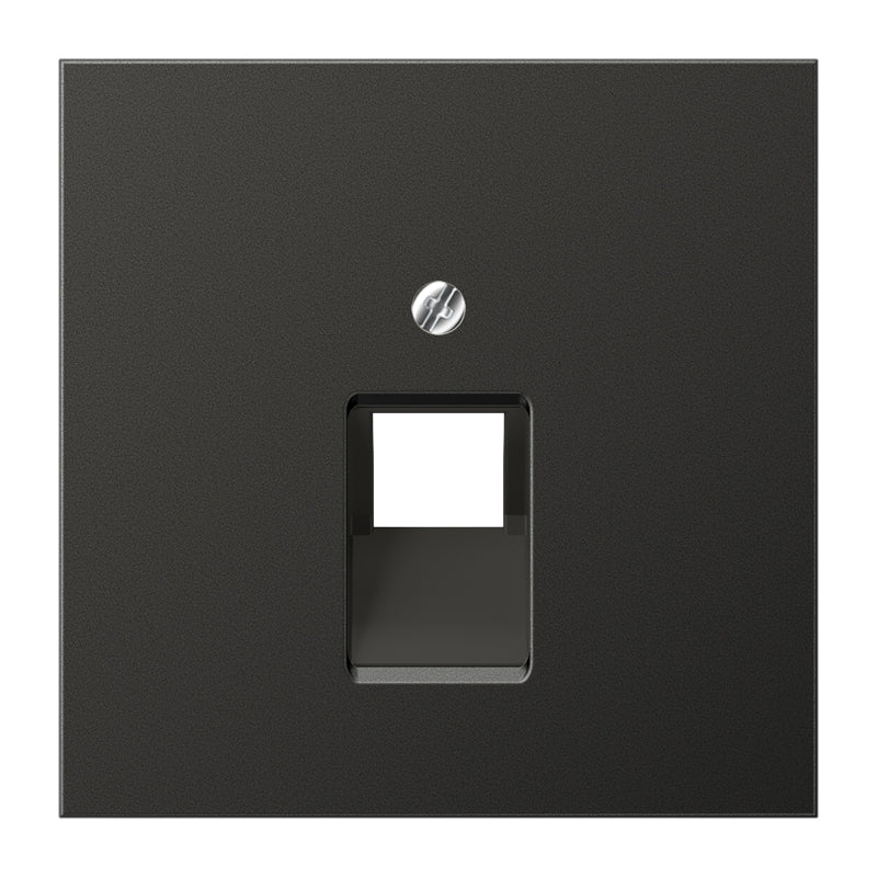 JUNG Zentralplatte UAE/IAE 1f anth LS AL 2969-1 UA AN Schraubbef