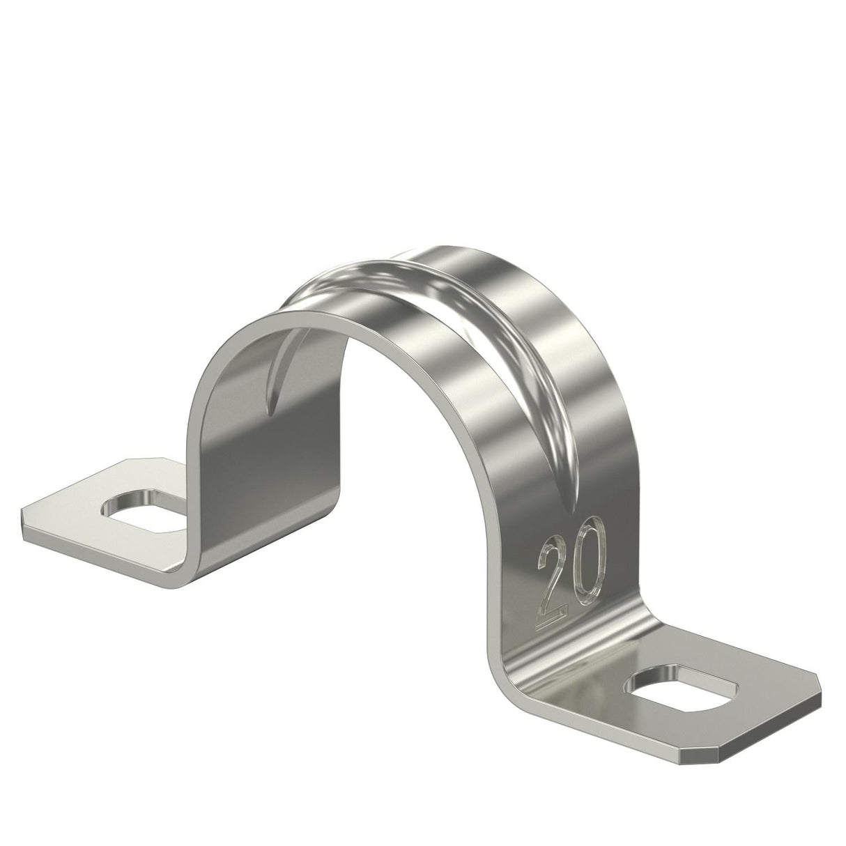 BETTERMANN Befestigungsschelle 1f 20mm 605 20 A4 zweilappig VA hfr