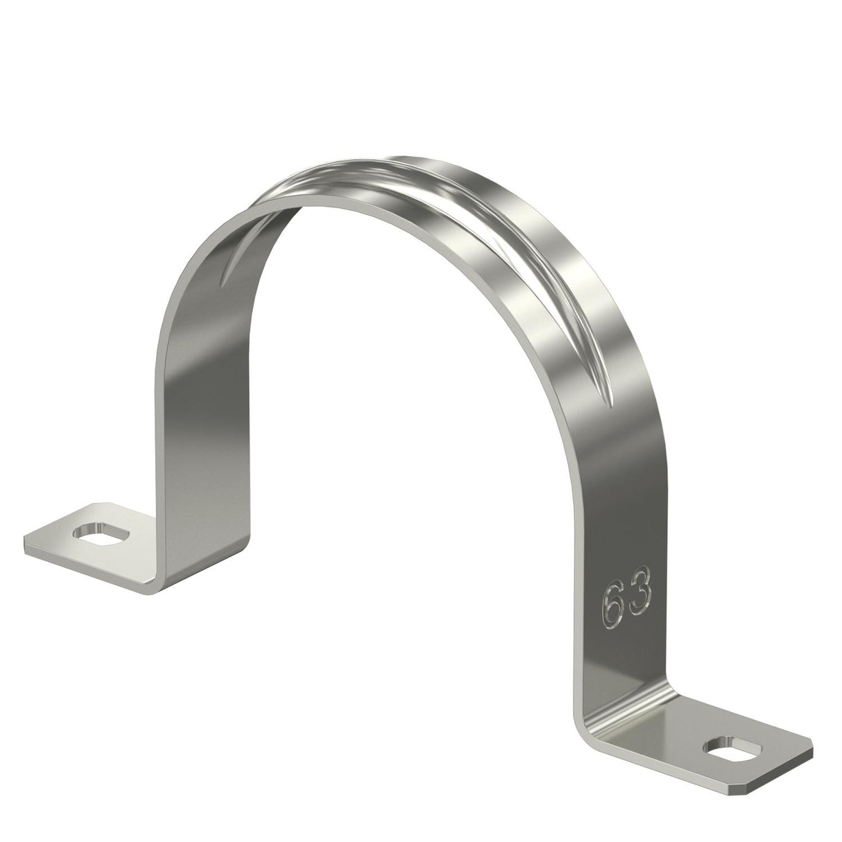 BETTERMANN Befestigungsschelle 1f 63mm 605 63 A4 zweilappig VA hfr